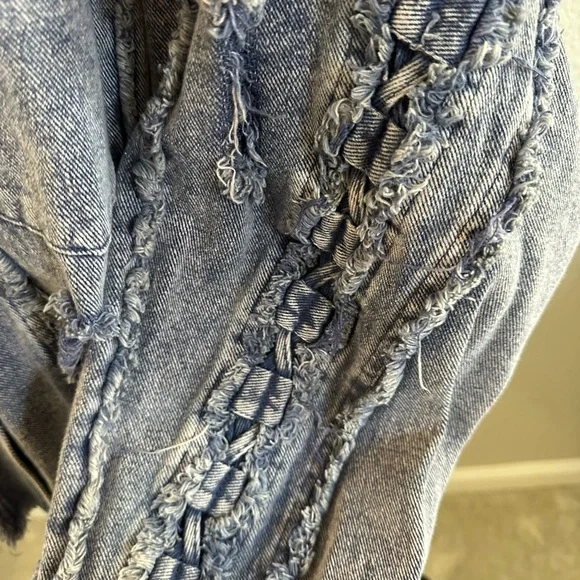 Oli & Hali Blue Oversized Jean Jacket - Picture 5 of 6